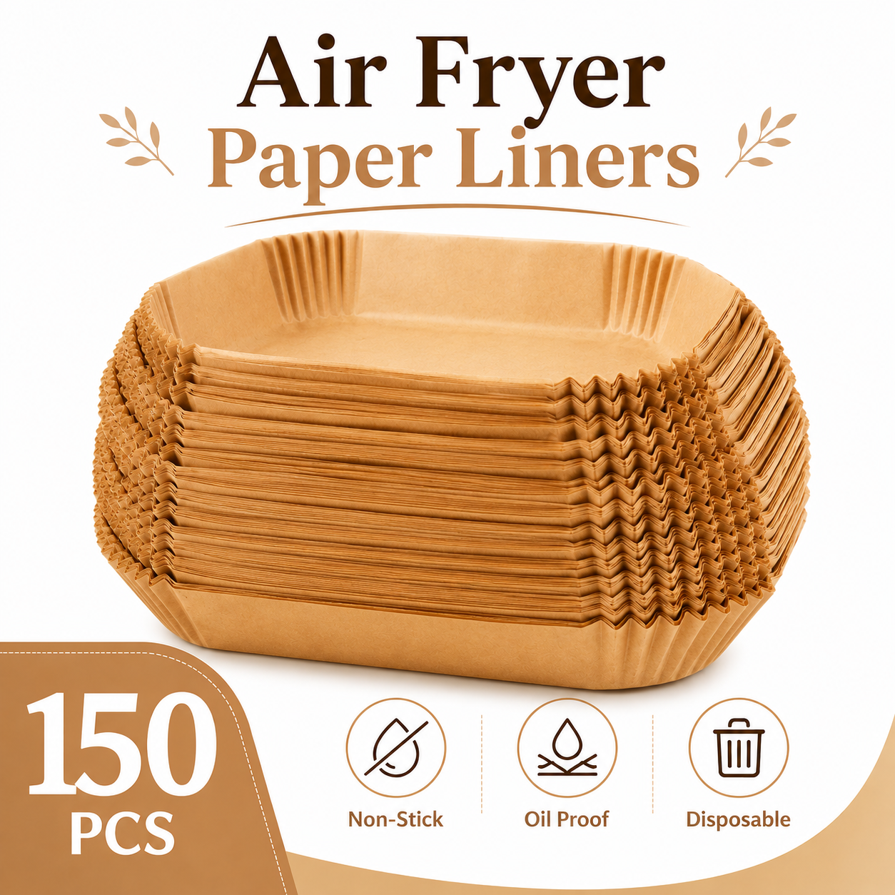 ⏳Limited-time 50% off⏰Disposable Air Fryer Liners🍤🍗