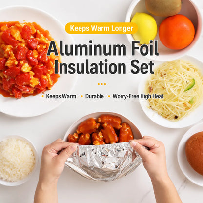 🍽️Reusable Aluminum Foil Thermal Food Cover — Heat-Retaining, Washable & Freshness-Preserving Kitchen Essential upsell