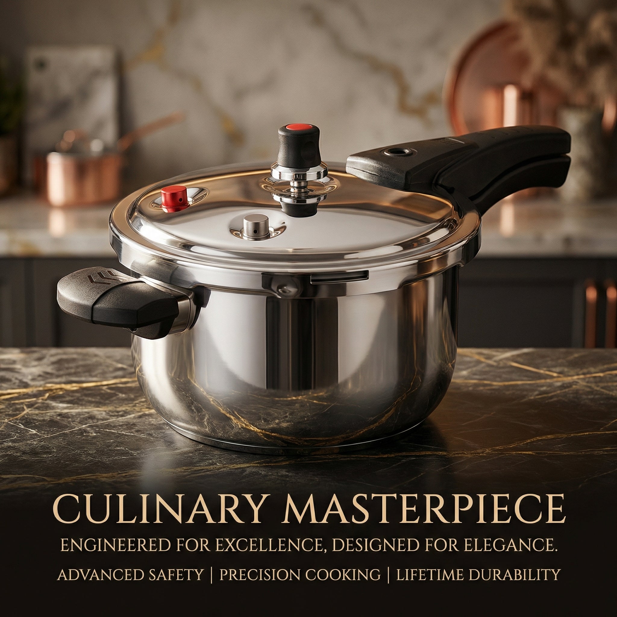 304 stainless steel small pressure cooker