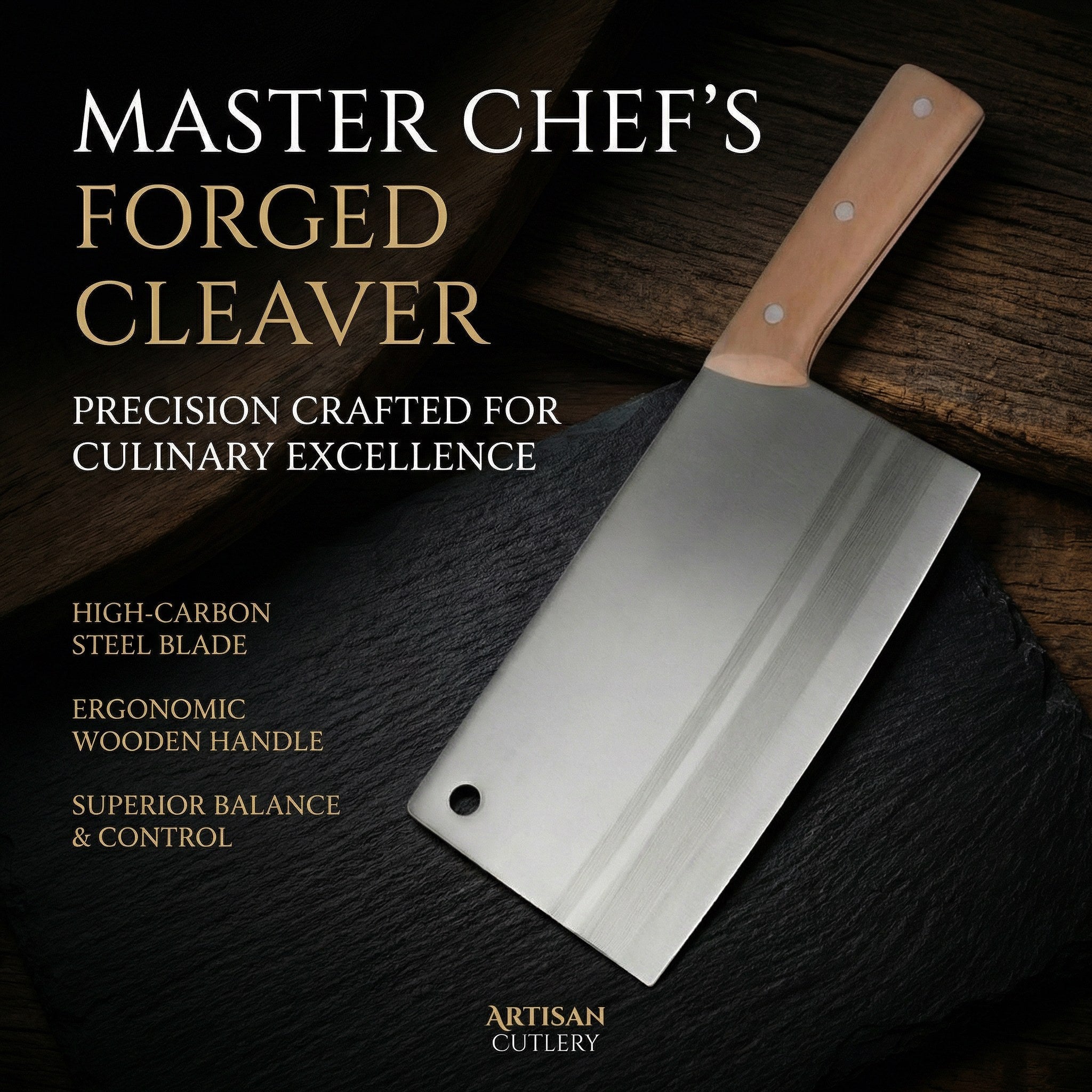 Chinese-style bone chopping knife