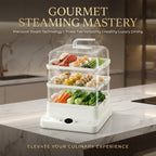 Three-layer multifunctional electric steamer