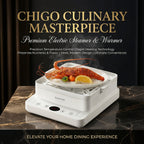 Three-layer multifunctional electric steamer