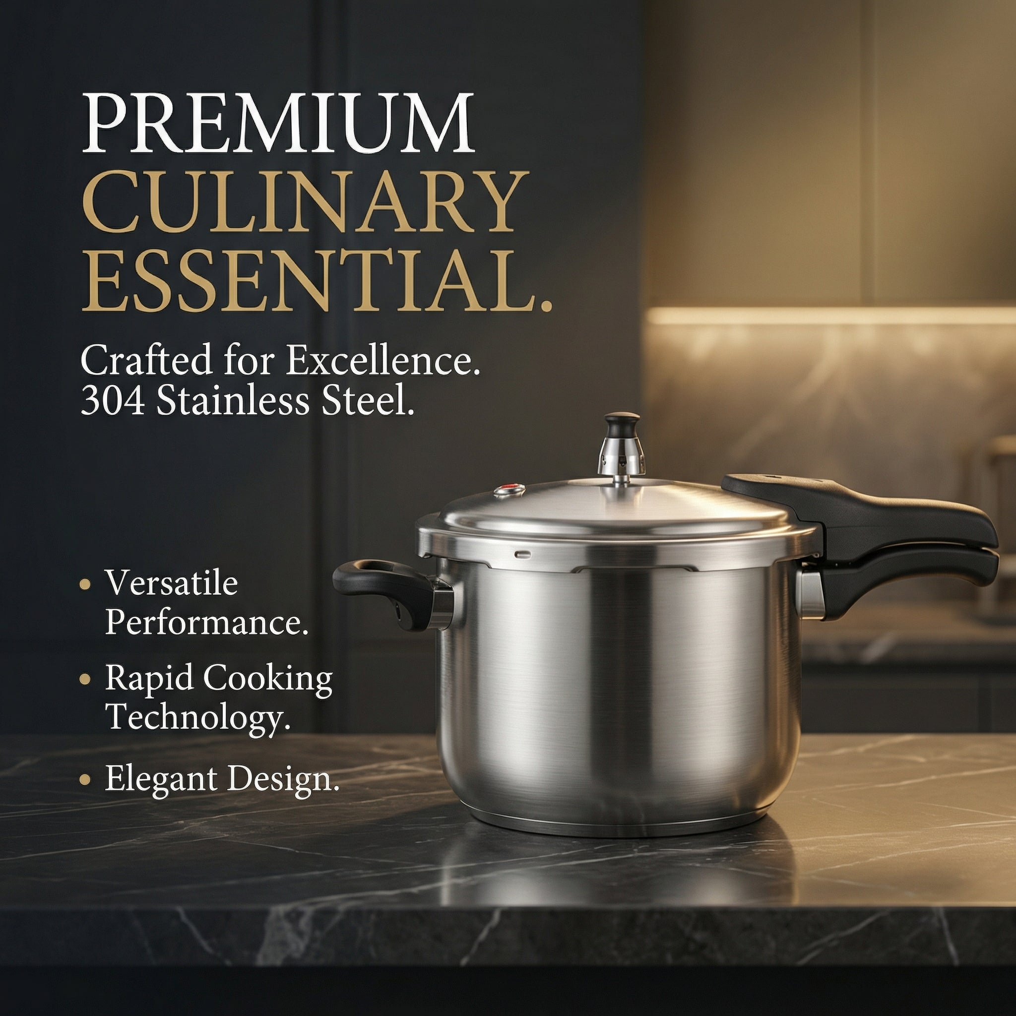 304 stainless steel small pressure cooker