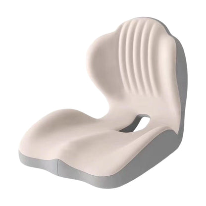 🪑 56% OFF NOW! ✨ Ergonomic Memory Foam Seat Cushion with Back Support – Comfortable and Supportive for Home, Office, and Car 💺🛡️