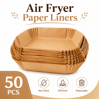 ⏳Limited-time 50% off⏰Disposable Air Fryer Liners🍤🍗
