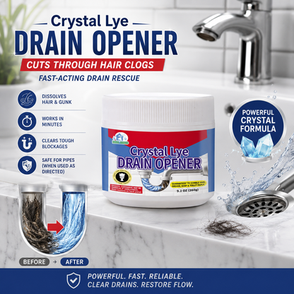 🔥Liapu Powerful Drain Cleaner | 99% Antibacterial Solution, Dissolves 200+ Clogs & Safely Cleans Pipes