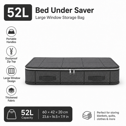 Giant storage bag – instantly enjoy a clean and organized home.