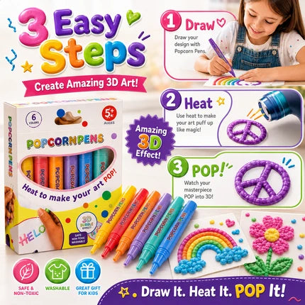 Save 50% by ordering today丨IEY® 3D Relief Art Pen – Turn Flat Drawings Into Touchable 3D Art🪄✨