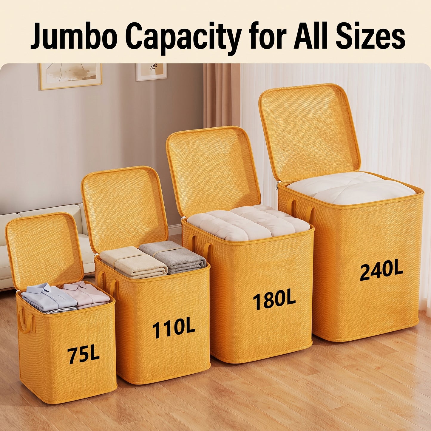 GGPM™ Ultra-Thick Heavy-Duty Storage Bag | Indestructible & Tear-Resistant