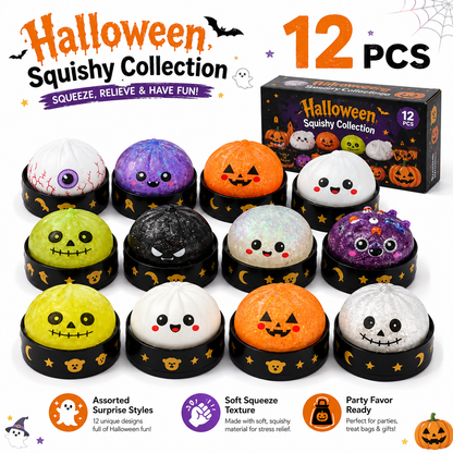 ⚡Hot Sales 59% OFF🔥Cute Halloween Scary Ghost Maruko Squeeze Toy Set