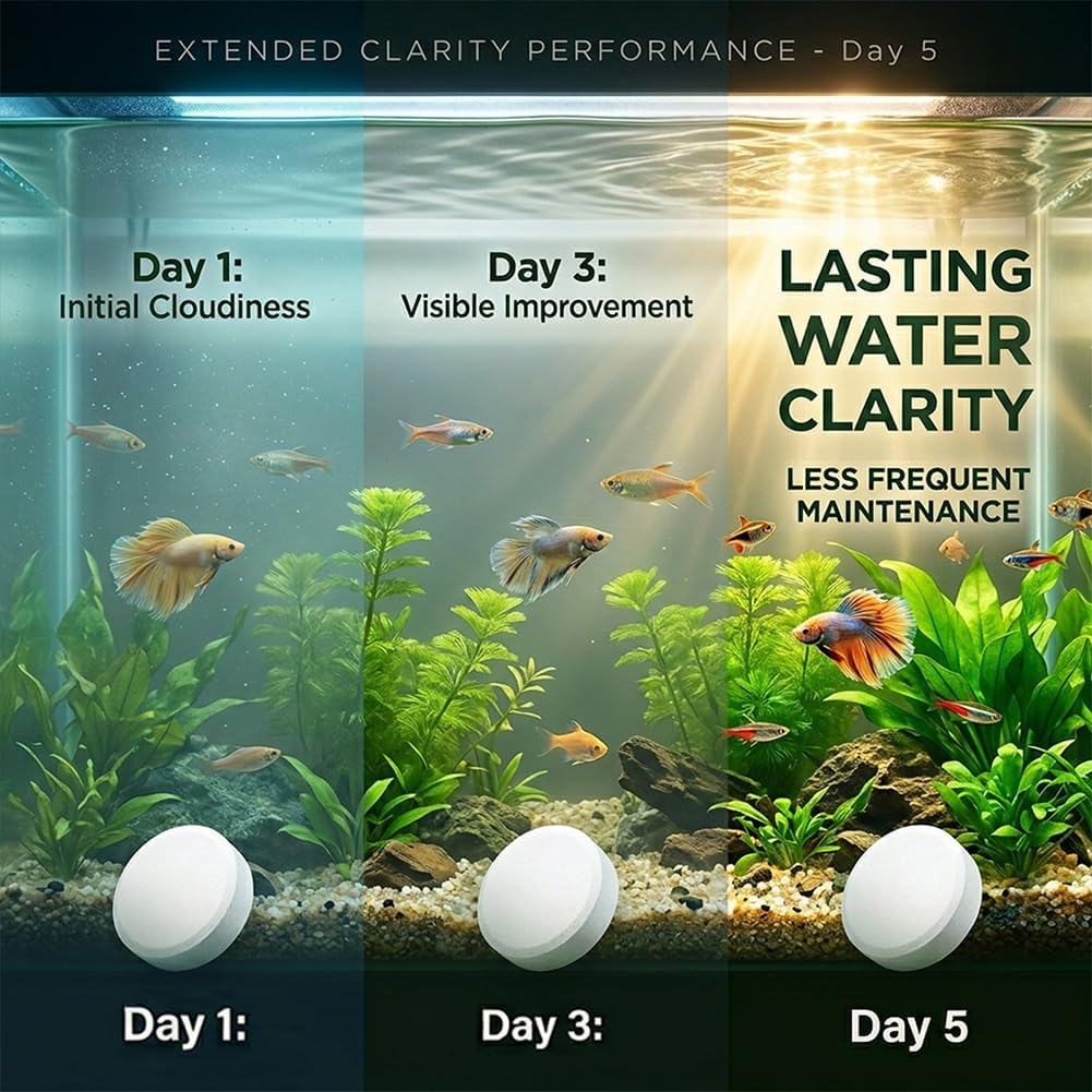 💥Hot sale♻️49% off for a limited time💧Powerful Aquarium Water Purification Tablet