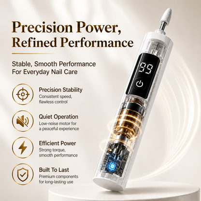 ✨ Exclusive 40% OFF Add-On—Ivanoire® Professional Electric Nail Drill Kit - Digital Speed Manicure & Pedicure system