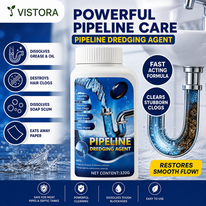 🔥Liapu Powerful Drain Cleaner | 99% Antibacterial Solution, Dissolves 200+ Clogs & Safely Cleans Pipes