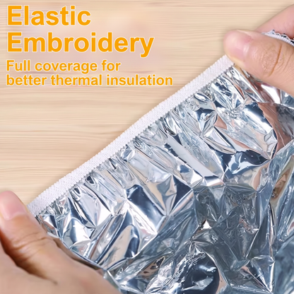 📢📢 50% OFF! ⏰【100 Pieces】 Aluminum Foil Insulating Cover