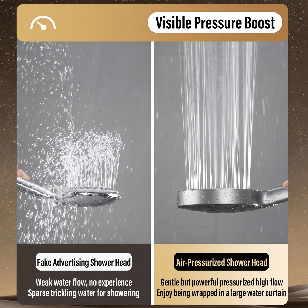 [Limited-Time 50% Off] Showerhead with filter: Enhances water pressure and purifies water quality