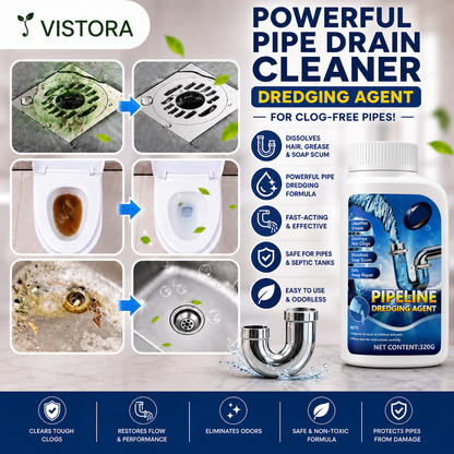 🔥Liapu Powerful Drain Cleaner | 99% Antibacterial Solution, Dissolves 200+ Clogs & Safely Cleans Pipes