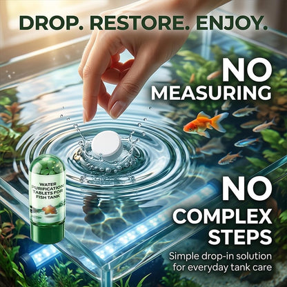💥Hot sale♻️49% off for a limited time💧Powerful Aquarium Water Purification Tablet