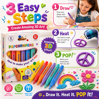 Save 50% by ordering today丨Ave79® 3D Relief Art Pen – Turn Flat Drawings Into Touchable 3D Art🪄