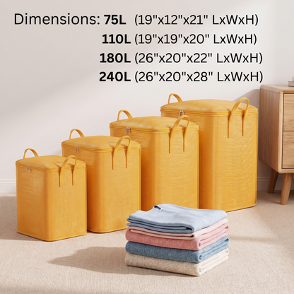 GGPM™ Ultra-Thick Heavy-Duty Storage Bag | Indestructible & Tear-Resistant