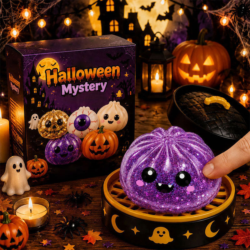 ⚡Hot Sales 59% OFF🔥Cute Halloween Scary Ghost Maruko Squeeze Toy Set