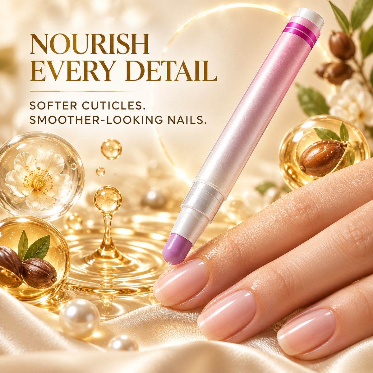 🏠Official Store丨🔥Hot Sale - 50% OFF⏰️ AEXZR® 3-in-1 Cuticle Lotion Pen for Nail Care