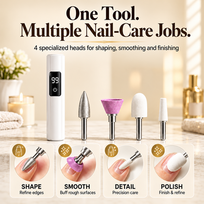 ✨ Exclusive 40% OFF Add-On—Ivanoire® Professional Electric Nail Drill Kit - Digital Speed Manicure & Pedicure system