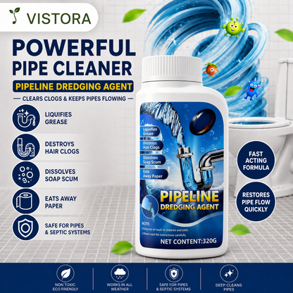 🔥Liapu Powerful Drain Cleaner | 99% Antibacterial Solution, Dissolves 200+ Clogs & Safely Cleans Pipes