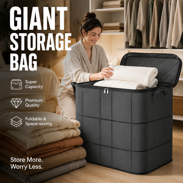📦Giant storage bag – instantly enjoy a clean and organized home.