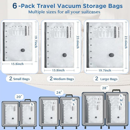 ✈️49% OFF TODAY🧳 Travel Vacuum Storage Bags with Electric Pump