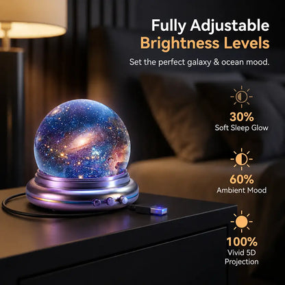 Official Store | 🎁🎁🎁SCNDR® 360° Smart Holographic Starry Sky Projector (HD Smart Dynamic 5D)