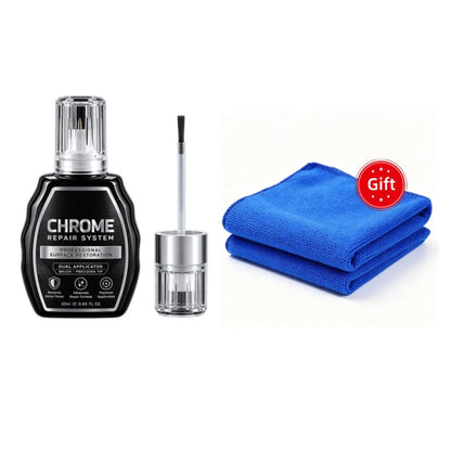🥳 HOT SALE 2026 🥳💞 50,000+ SOLD! ✨🚗 Chrome Restoration Kit – Removes Oxidation & Restores a Brilliant Metallic Shine | Premium Quality