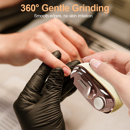 🔥2-in-1 Smart Electric Nail Trimmer & Polisher for All Ages 👨‍👩‍👧‍👦 💅