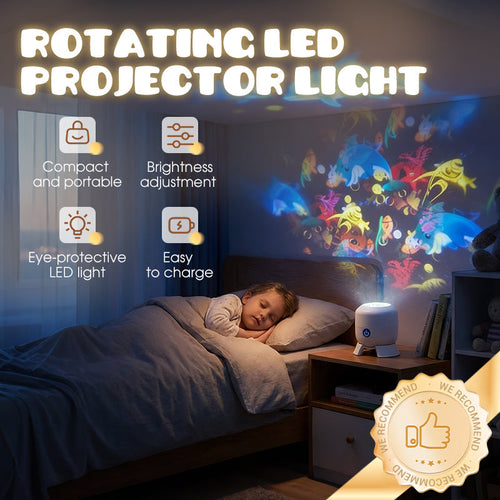 Dynamisch rotierendes LED-Projektorlicht