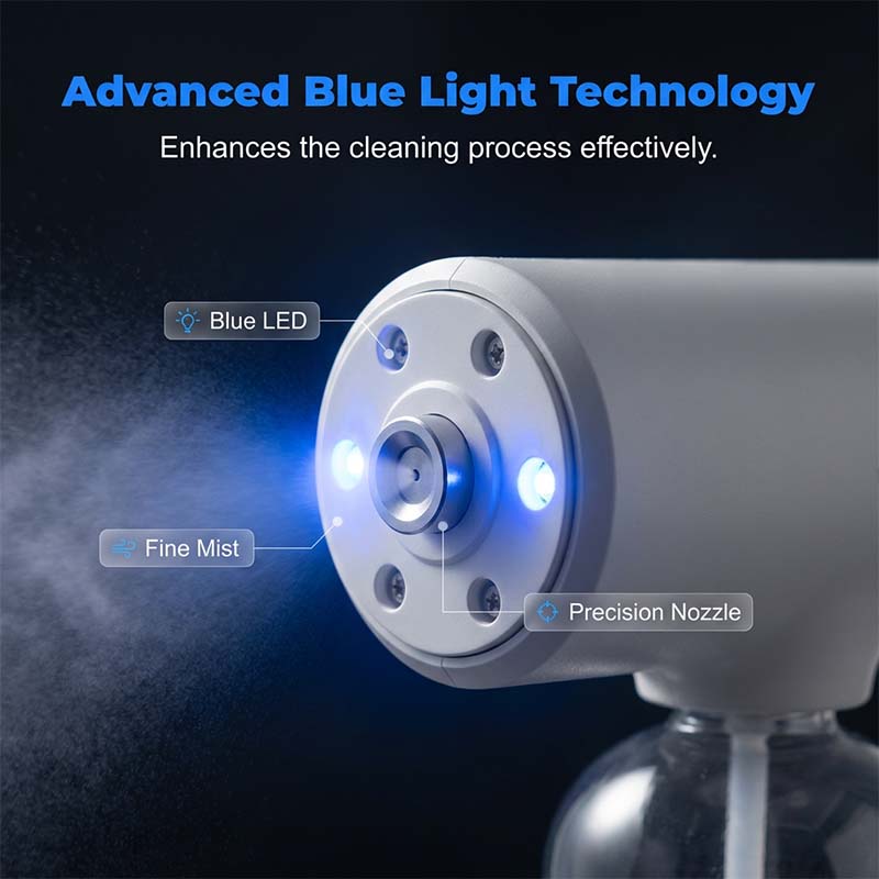 🥳 2026 HOT OFFER – 50% OFF! 🚗🏠 Cordless Nano Spray Gun – Adjustable Mist, 380 ml Tank & Versatile Use – Perfect for Disinfection, Dust Cleaning and Car Care 🔫