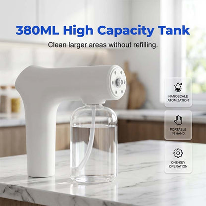 🥳 2026 HOT OFFER – 50% OFF! 🚗🏠 Cordless Nano Spray Gun – Adjustable Mist, 380 ml Tank & Versatile Use – Perfect for Disinfection, Dust Cleaning and Car Care 🔫