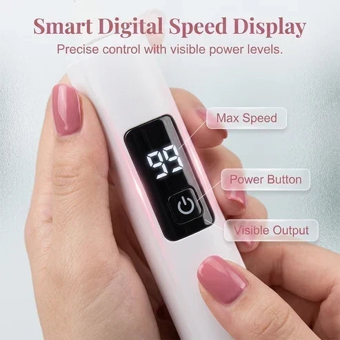✨ Exclusive 40% OFF Add-On— Ivanoir®  Electric Nail Drill Kit – Digital Speed Display for Manicure & Pedicure