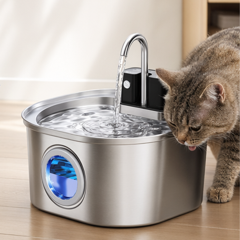 ⏰💰 50% OFF – Pet Fountain – Running Water for Healthier Pets! | 3-Stage Filtration | Encourages Drinking 🐱🐶💧✨