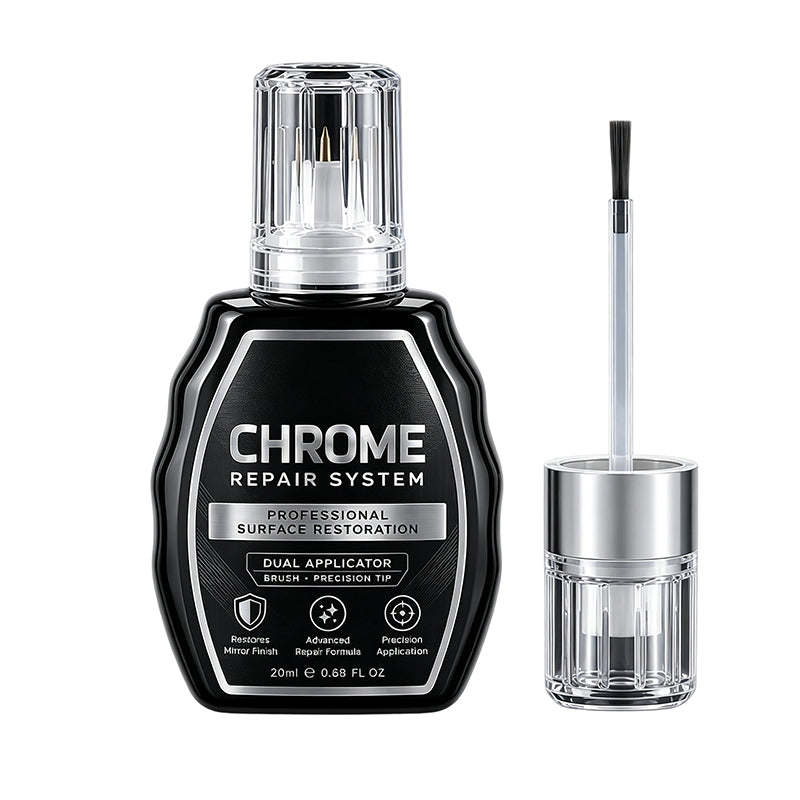 🥳 HOT SALE 2026 🥳💞 50,000+ SOLD! ✨🚗 Chrome Restoration Kit – Removes Oxidation & Restores a Brilliant Metallic Shine | Premium Quality