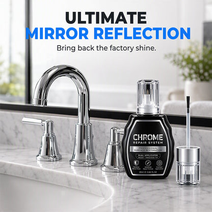 🥳 HOT SALE 2026 🥳💞 50,000+ SOLD! ✨🚗 Chrome Restoration Kit – Removes Oxidation & Restores a Brilliant Metallic Shine | Premium Quality